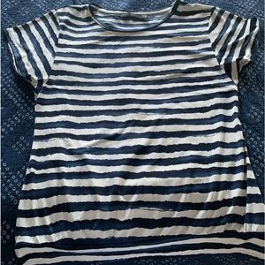 Limited striped top